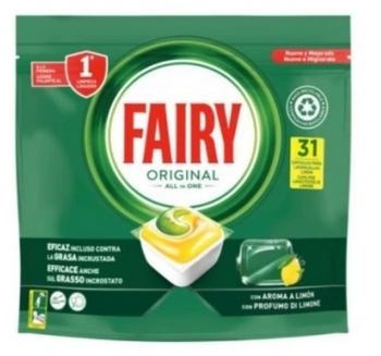 Fairy Original Lemon All In One Geschirrspülerkapseln 31 Stück