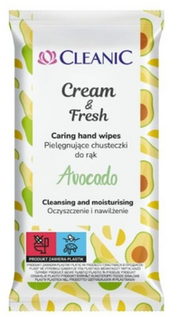 Șervețele de mâini Cleanic Cream&amp;Fresh 15 buc