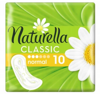 Naturella Normal Damenbinden mit Kamille-Duft ohne Flügel 10 Stück