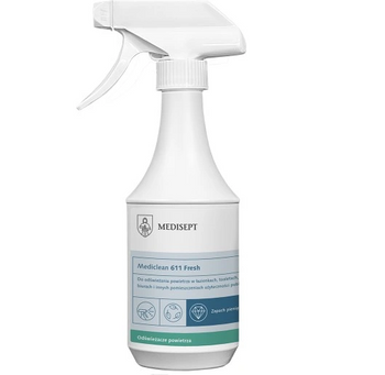 Medisept Mediclean 611 Deodorante per ambienti per bagni, servizi igienici, uffici e altri spazi pubblici Profumo di SOLDI 500 ml