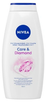 Gel de duș Nivea Care &amp; Diamond 750 ml