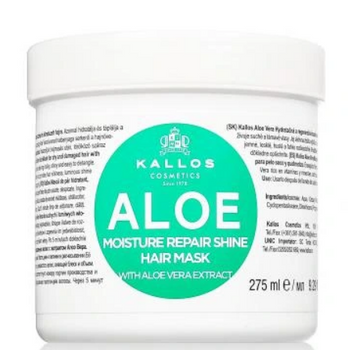 Kallos Aloe Moisture Repair Shine Mască de păr 275 ml