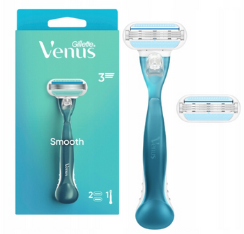 Gillette Venus Smooth Maszynka do golenia  + 2 wkłady