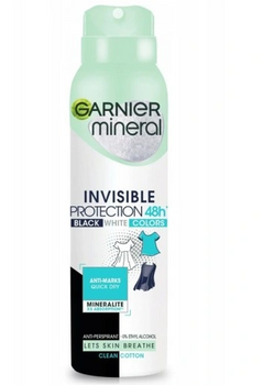 Garnier Mineral Invisible Protection 48h 150 ml Bumbac curat