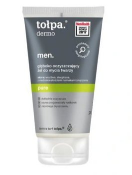 Tołpa Dermo Men Pure głęboko oczyszczający Żel do mycia twarzy 150 ml
