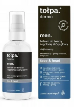 Tolpa Dermo Men Balm for face and shaved scalp 75 ml