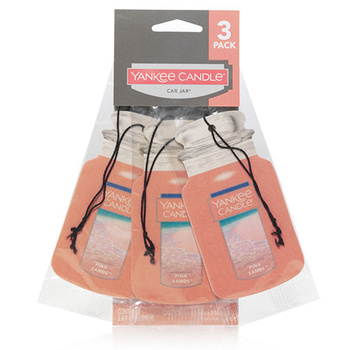 Yankee Candle Car Jar 3er-Pack Pink Sands