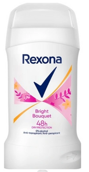 Rexona Bright Bouquet Antiperspirant stick for women 50 ml