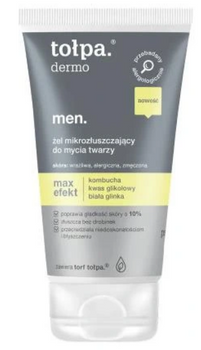 Tolpa Dermo Men Max Efekt gel de spălare a feței micro-exfoliant 150 ml