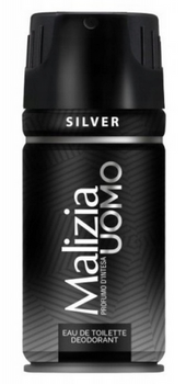 Malizia Dezodorant męski Silver 150 ml