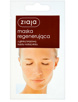Ziaja Vegan Maschera rigenerante con argilla grigia 7g