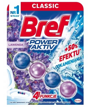 Bref Power Aktiv Lavendel 50 g WC-Suspension