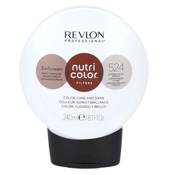 Revlon Nutri Color 524 Coppy P.Marrone Maschera 240 ml