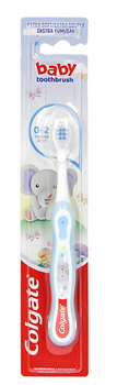 Colgate Baby Szczoteczka do mycia zębów dla dzieci 0-2 Latka Extra Miękka