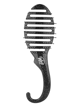 Wet Brush Shower Detangler Glitter Negru