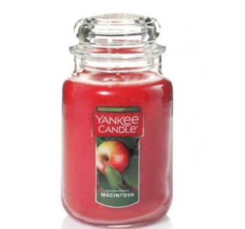 Yankee Candle Großes Glas Macintosh 623g