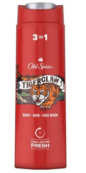Old Spice Shower Gel Tigerclaw 3-in-1 Shower Gel 400 ml