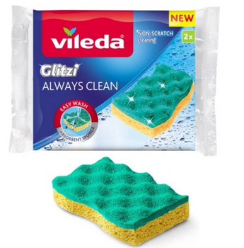 Vileda Sponge Dishwasher Pur Active Viscose 2 pcs