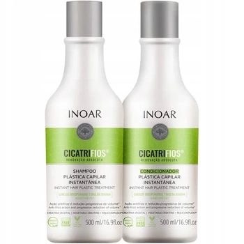 INOAR DUO Cicatrifios Sampon 500 ml + Balsam 500 ml