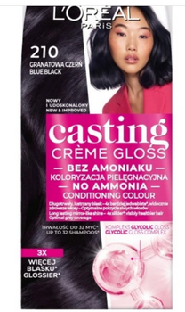L'Oreal Paris Casting Creme Gloss Culoare de păr 210 Rodie negru