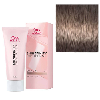 Wella Shinefinity 60 ml 04/07 Marrone