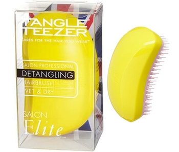 Tangle Teezer Elite Brush Neon Yellow Pink