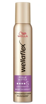 Wellaflex Fulle & Style Ultra Strong Pianka do włosów 200 ml