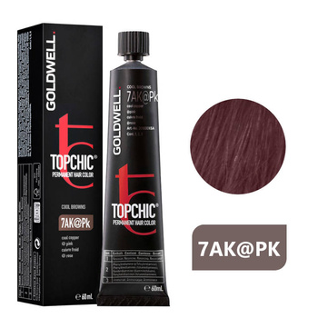 Vopsea elumenată Goldwell TOPCHIC 60 ml 7AK@PK