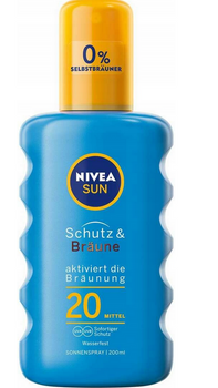 Nivea Sun Protect SPF20 Sunscreen Spray 200 ml