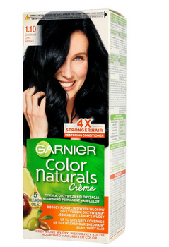 Garnier Color Naturals Creme Haarfarbe 1.10 Granatapfel Schwarz 60 ml