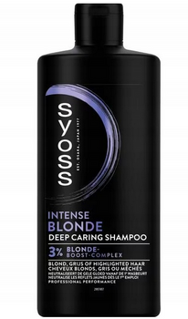 Syoss Intense Blonde Deep Caring Szampon 440 ml