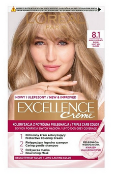 L'Oreal Paris Excellence Creme Haarfarbe 8.1 Helles Aschblond