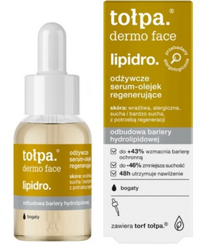 Tolpa Dermo Gesicht Lipidro Serum Regeneratives Öl 30 ml