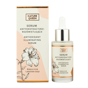 Nature Queen Siero antiossidante e illuminante - giglio bianco e bacche di goji 30ml