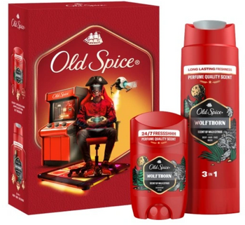 Old Spice Wolfthorn gift set Deodorant stick 50 ml + Shower gel 250 ml