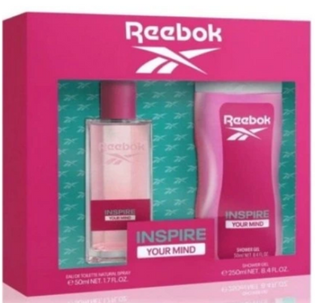 Reebok Inspire Your Mind Women Zestaw Żel pod prysznic 250 ml +Woda Toaletowa 50 ml