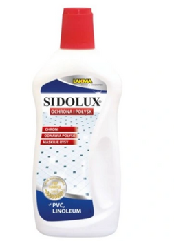 Sidolux  Płyn do Ochrony i Nabłyszczania Linoleum PVC Zabezpieczający 500 ml