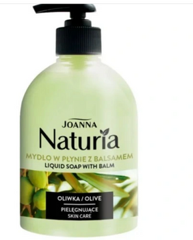 Joanna Naturia Liquid Soap with Olive Balm 500 ml pump