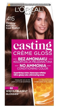 L'Oreal Paris Casting Creme Gloss Colorant pentru păr 415 Frosty Chestnut