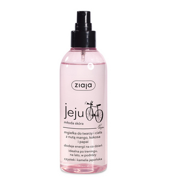 Ziaja Jeju Face and body mist with a hint of mango, coconut and papaya 200ml