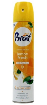 Brait Lufterfrischer Aerosol 3in1 Lemon Fresh 300 ml