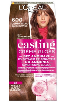 L'Oreal Paris Casting Creme Gloss Farba do włosów 600 Ciemny Blond