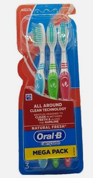 Oral-B Cavity Defense 1+1 periuță de dinți medie