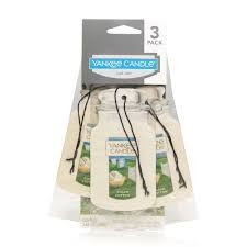 Yankee Candle Car Borcane 3 Pachet Clean Cotton