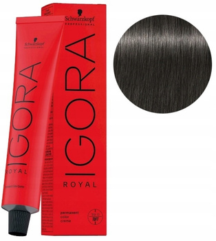 Schwarzkopf Farba Igora Royal 60ml  5-21 JASNY BRĄZ POPIELATY CENDRE