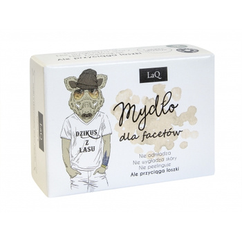 Laq Dzik  kostka Mydło dla facetów 85g