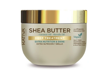 KATIVA Shea Butter Coconut Marula Maska 300 ml
