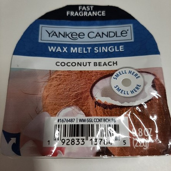 Yankee Candle Classic Cera Coconut Beach 22g