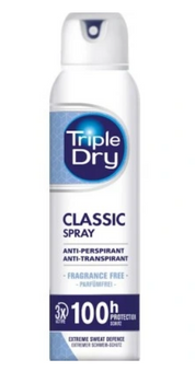 Triple Dry Antitranspirant Spray 150 ml