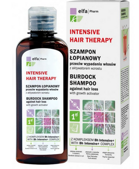 Elfa Pharm Intensive Hair Therapy Brusture Sampon sampon de brusture impotriva caderii parului cu activator de crestere 200 ml